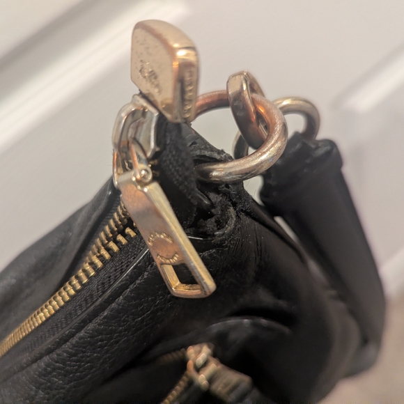 Coach Black Leather Crossbody Bag - Picture 2 of 10